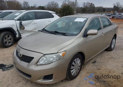 2010 Toyota Corolla Le z USA, uszkodzony, nr VIN 1NXBU4EE3AZ339897